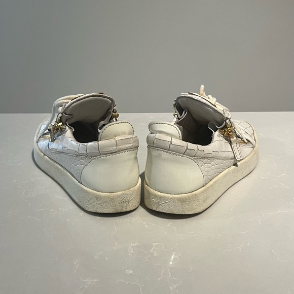 Giuseppe Zanotti Zip-Detailed Lace Up Sneakers - Picture 5 of 11